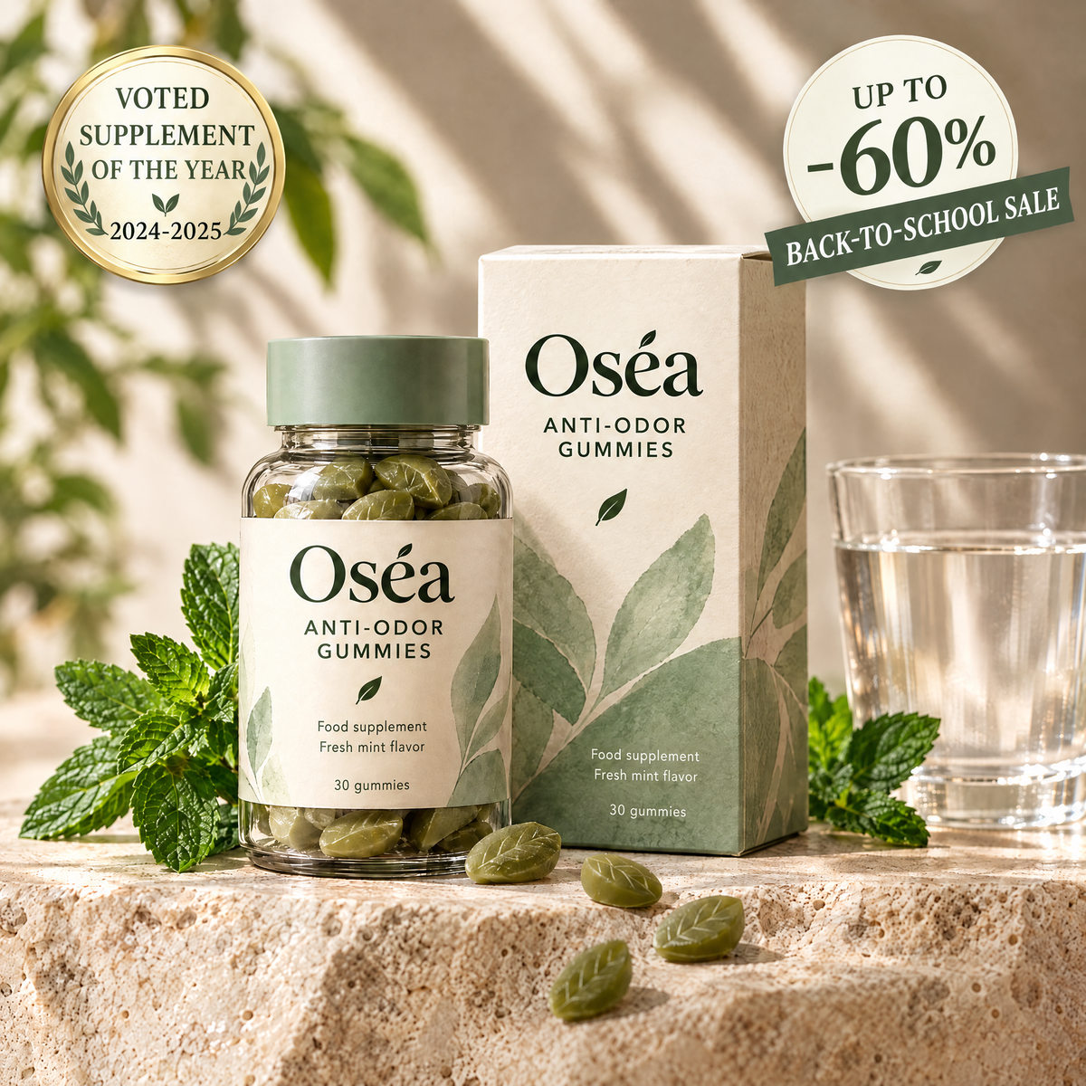 Oséa Anti-Odour Gummies